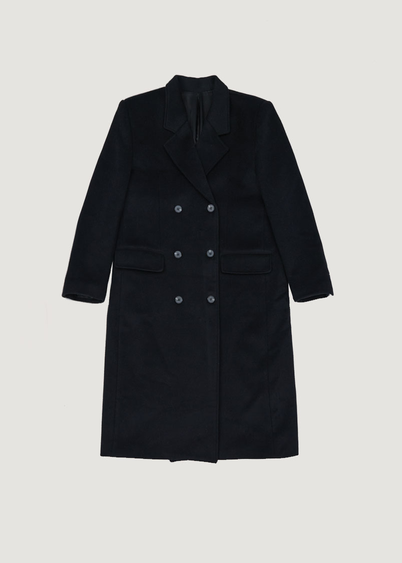 Manhattan long coat - black